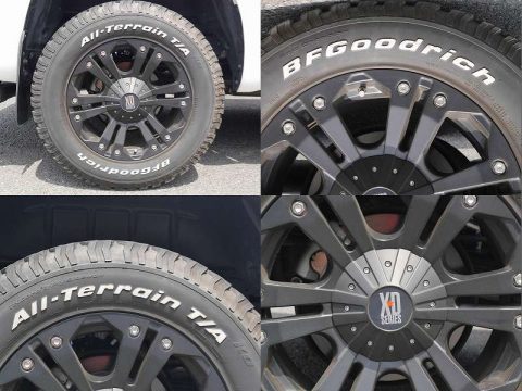 KMCモンスター20インチアルミ　BFGoodrichAT